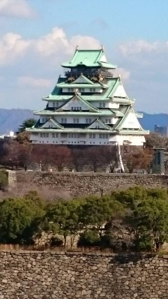 本日の大阪城